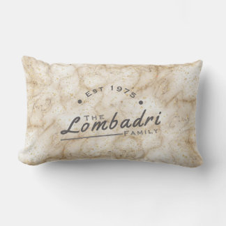 Golden Marble Kussen