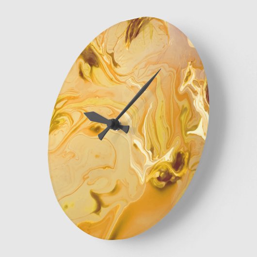 Golden Marble Texture Grote Klok (Hoek)