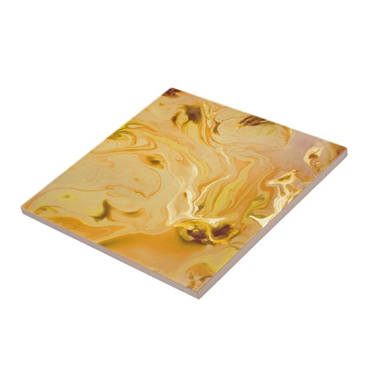 Golden Marble Texture Tegeltje (Zijkant)