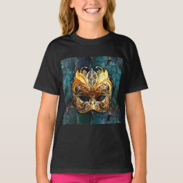 Golden Mask Oranje veren T-shirt