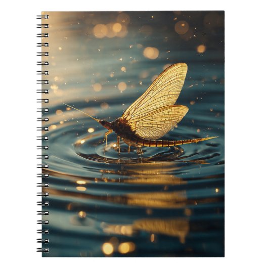 Golden Mayfly Water Notitieboek (Voorkant)