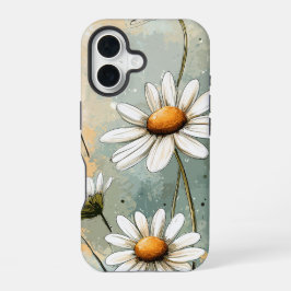 Golden Meadow – CottageCore telefoonhoesje iPhone 16 Hoesje