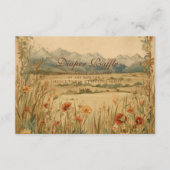 Golden Meadow Heirloom Diapper Raffle  Informatiekaartje (Voorkant)