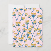 Golden Meadow Notitiekaartje (Achterkant)