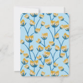 Golden Meadow Notitiekaartje (Achterkant)