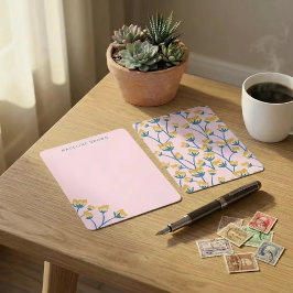 Golden Meadow Notitiekaartje