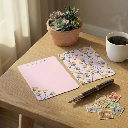 Golden Meadow Notitiekaartje