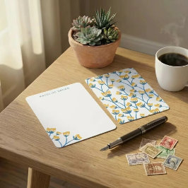 Golden Meadow Notitiekaartje