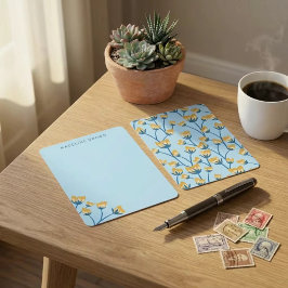 Golden Meadow Notitiekaartje