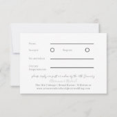 Golden Meadow RSVP (Achterkant)