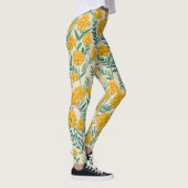 Golden Meadow: vrolijke Tansy Blooms Leggings (Rechts)