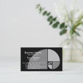 Golden Mean Visitekaartje (Staand voorkant)