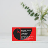 Golden Mean Visitekaartje (Staand voorkant)