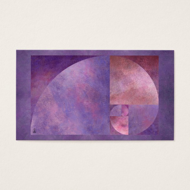 Golden Mean Visitekaartje (Voorkant)