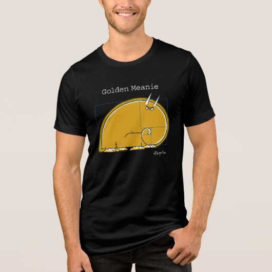 GOLDEN MEANIE door Boynton Tri-Blend Shirt (Voorkant)