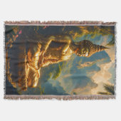 Golden Meditation in the Thai Peaks Deken (Voorkant)