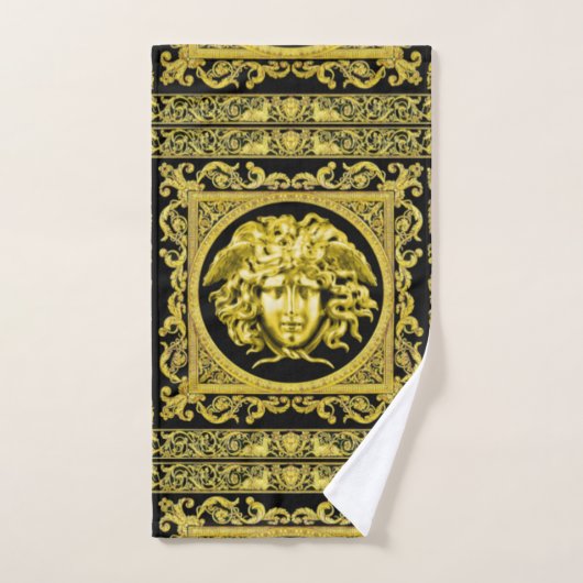 Golden Medusa Bath Towel Set Bad Handdoek (Handdoek)