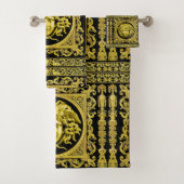 Golden Medusa Bath Towel Set Bad Handdoek (Insitu)