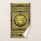 Golden Medusa Bath Towel Set Bad Handdoek (Handdoek)
