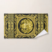 Golden Medusa Bath Towel Set Bad Handdoek (Handdoek)