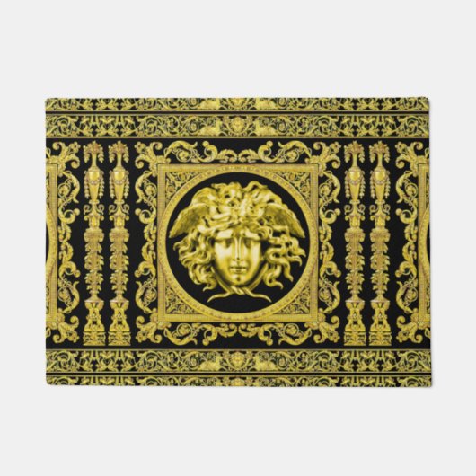 Golden Medusa Doormat Deurmat (Voorkant)