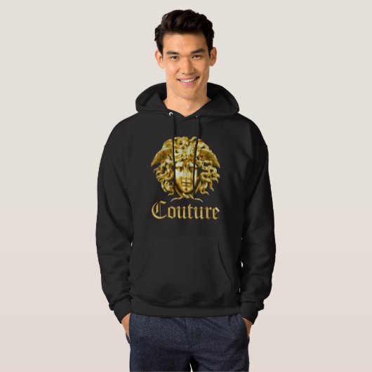 Golden Medusa Hoodie (Voorkant volledig)