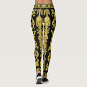 Golden Medusa met Arabische Leggings (Achterkant)