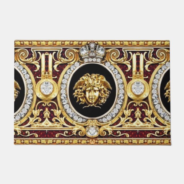 Golden Medusa-Pareltjes Deurmat (Voorkant)