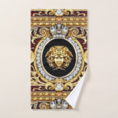 Golden Medusa Pareltjes Gift Guest Towel Set Bad Handdoek (Handdoek)