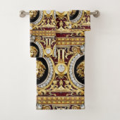 Golden Medusa Pareltjes Guest Towel Set Bad Handdoek (Insitu)