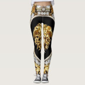 Golden Medusa-Pareltjes Leggings (Voorkant)
