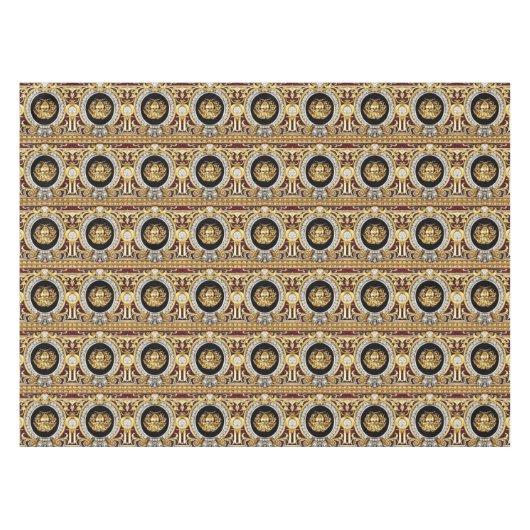 Golden Medusa-Pareltjes Tafelkleed (Voorkant (Horizontaal))