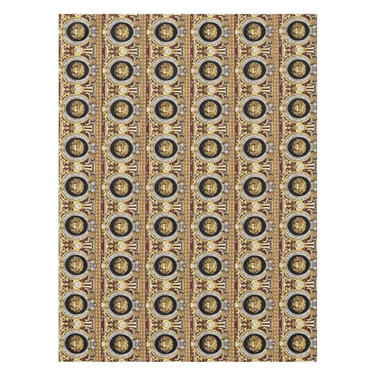 Golden Medusa-Pareltjes Tafelkleed (Voorkant)