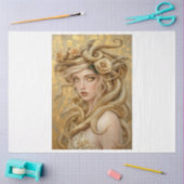 Golden Medusa Tissuepapier (Craft)