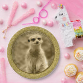 Golden Meerkat 2022 Munten, Borden van papier Papieren Bordje (Feest)