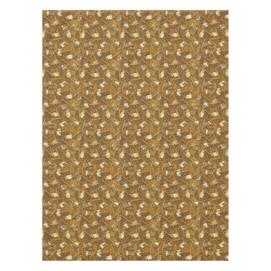 Golden Menorahs Tafelkleed (Voorkant)