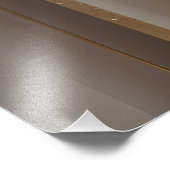 Golden Meridian – Horizontal Gold Alignment  Foto Afdruk (Hoek)