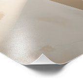 Golden Meridian – Vertical Gold Architectural  Foto Afdruk (Hoek)