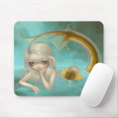 "Golden Mermaid" Mousepad Muismat (Met muis)