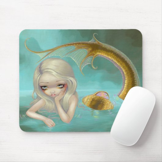 "Golden Mermaid" Mousepad Muismat (Met muis)