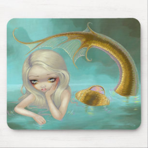 "Golden Mermaid" Mousepad Muismat