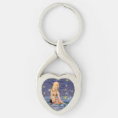 Golden Mermaid Sleutelhanger (Voorkant)