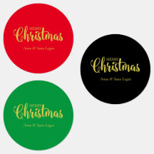 Golden Merry Christmas Quote