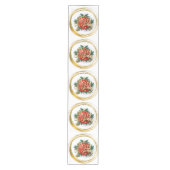 Golden Merry Christmas Table Runner Medium Tafelloper (Voorkant)
