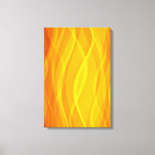 Golden met weven abstract triptycanvas canvas afdruk