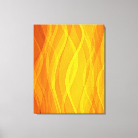 Golden met weven abstract triptycanvas canvas afdruk (Voorkant)