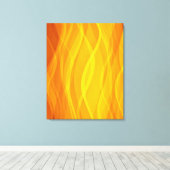 Golden met weven abstract triptycanvas canvas afdruk (Insitu (Houten vloer))