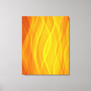 Golden met weven abstract triptycanvas canvas afdruk