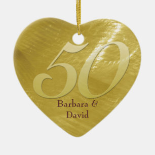 Golden Metal-Kijk Jubileum Ornament