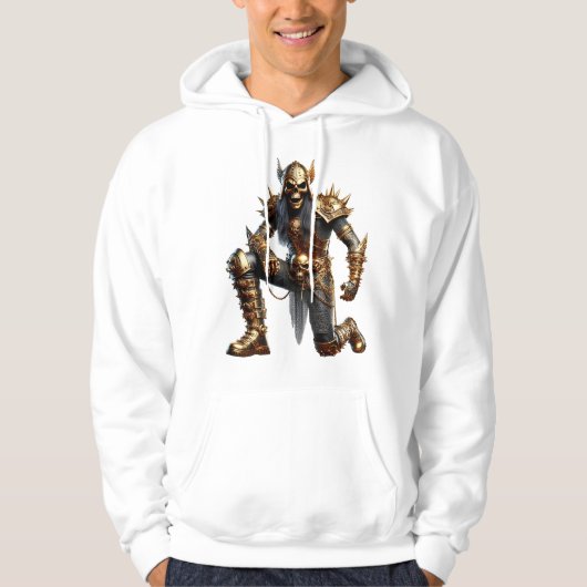 Golden Metal & Sting Man Hoodie (Voorkant)